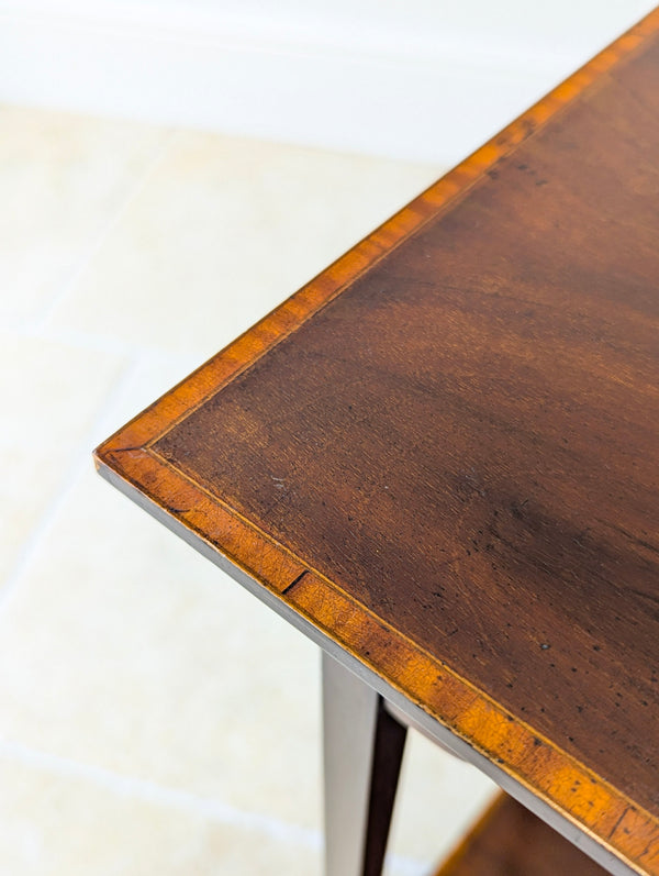 Antique Edwardian Mahogany Plant Stand c.1910