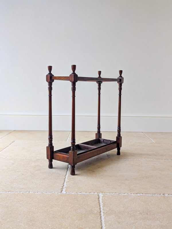 Antique Victorian Mahogany Stick Stand c.1890