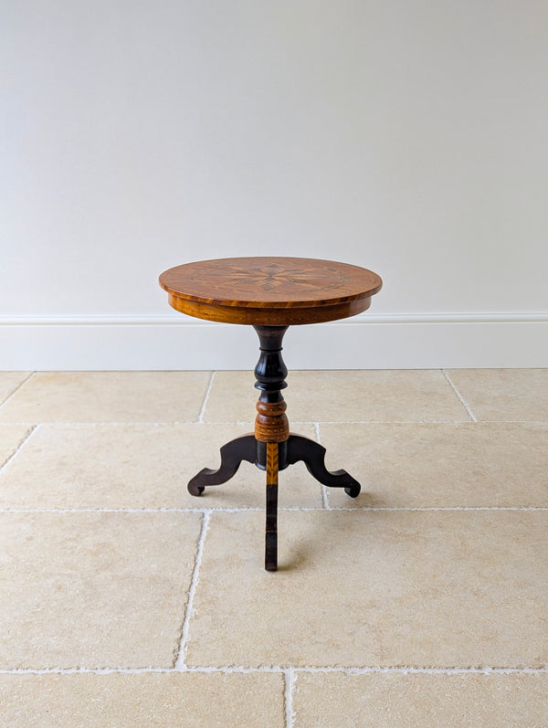 Antique Victorian Italian Marquetry Sorrento Table c.1880
