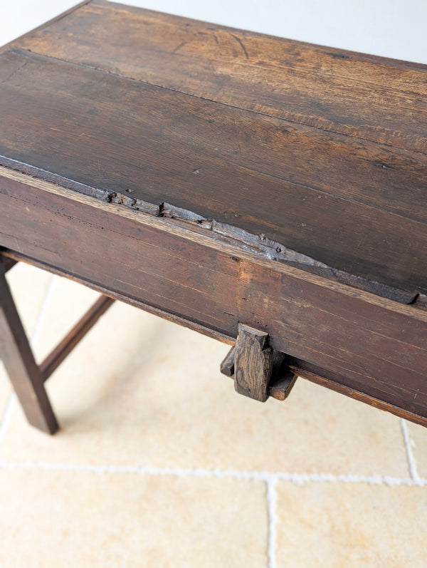 Antique Late 17th Century Oak Dresser Base c.1690