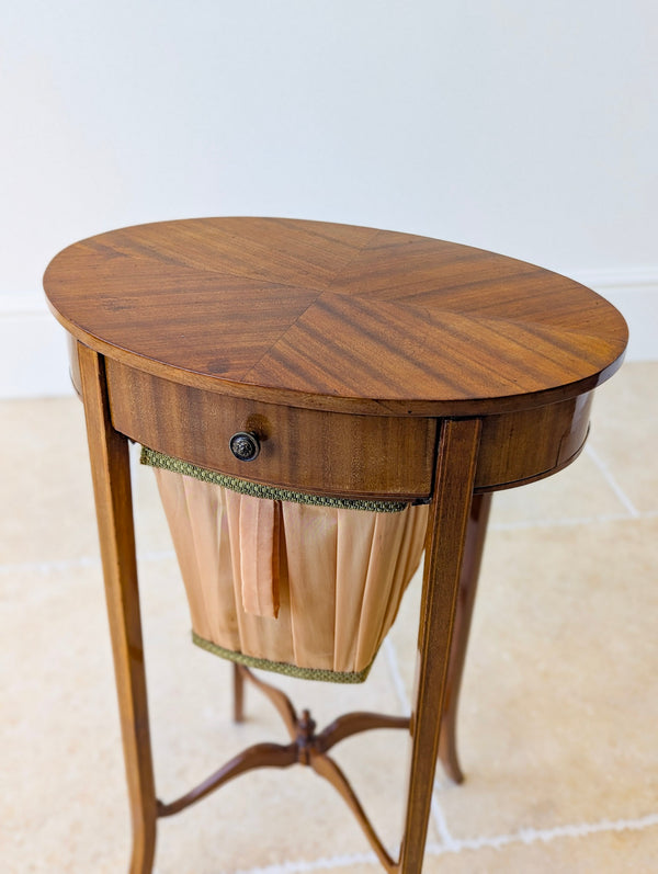 Antique Edwardian Mahogany Work Table c.1910