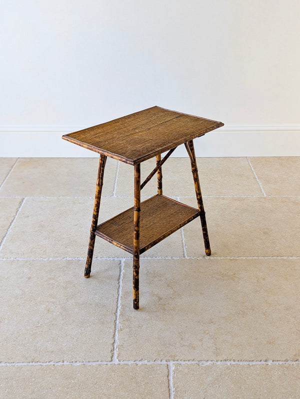 Antique Victorian Bamboo Occasional Table c.1890