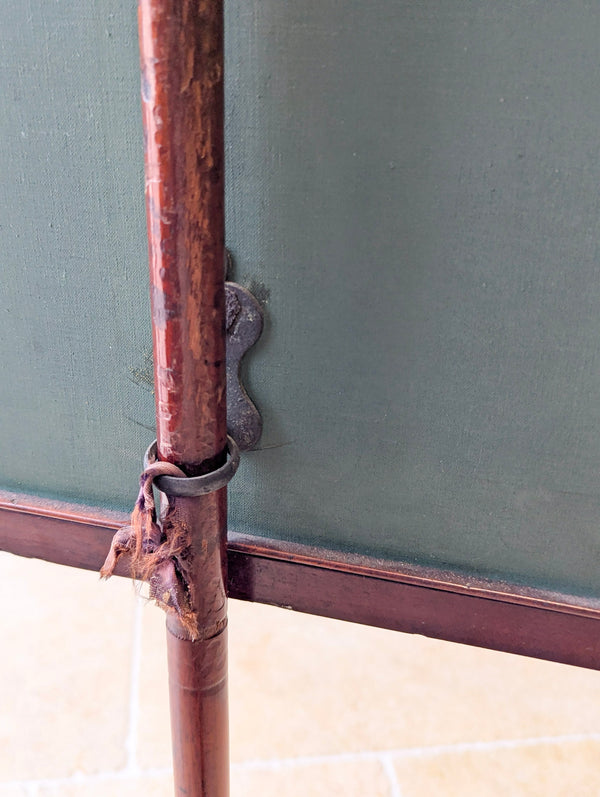 Antique William IV Rosewood Pole Screen c.1830