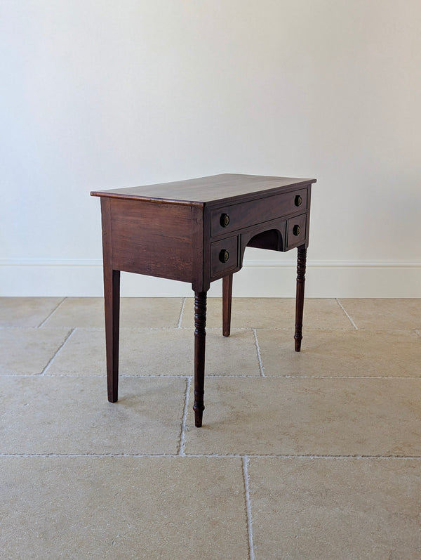 Antique Regency Mahogany Kneehole Writing Table c.1820