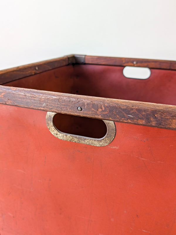 Antique Edwardian Industrial Mill Bin c.1910