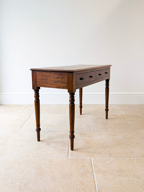 Antique Mid-Victorian Mahogany Writing Table c.1860