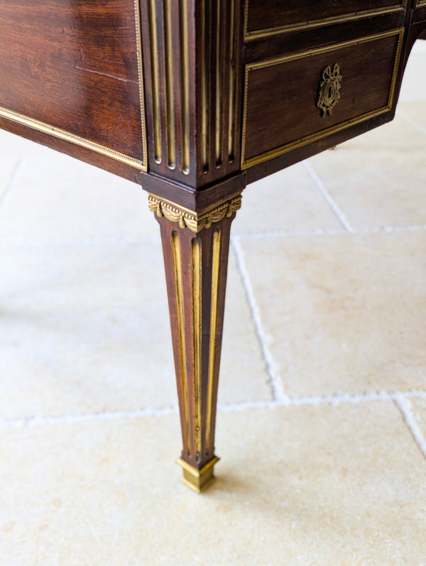 Antique Edwardian Louis XVI Style Mahogany Writing Desk by Spillman & Co. c.1910