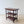 Load image into Gallery viewer, Antique Mahogany Folding Card Table with Bookshelf Base c.1920
