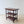 Load image into Gallery viewer, Antique Mahogany Card Table with Bookshelf Base c.1920
