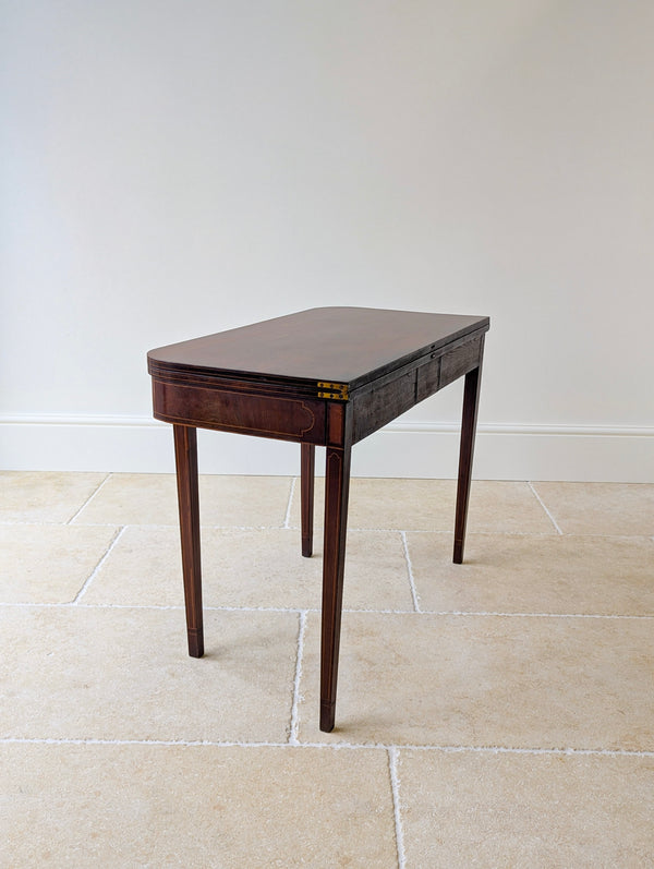 Antique George III Mahogany Tea Table c.1790