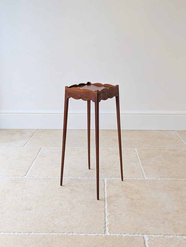 Antique Edwardian Mahogany Urn Stand with Slide c.1905