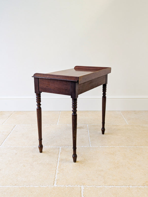 Antique Early Victorian Mahogany Writing Table c.1850