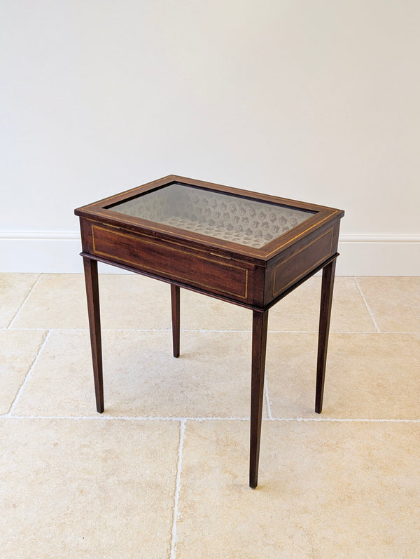 Antique Edwardian Mahogany Bijouterie Table c.1910