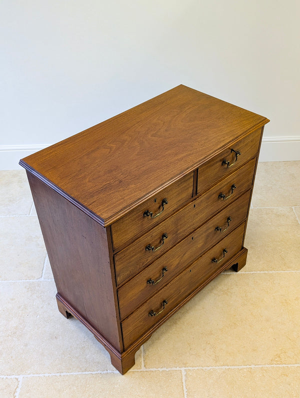 Antique Late Georgian Satin Birch Chest of Drawers c.1810