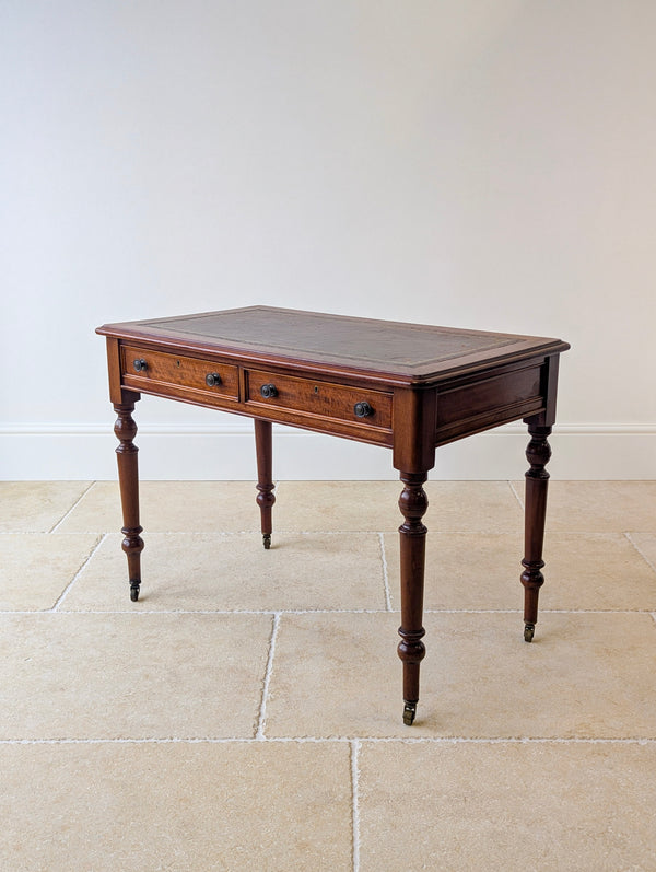 Antique Victorian Mahogany Writing Table c.1890