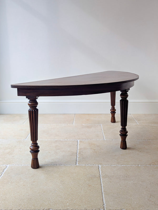 Antique Victorian Mahogany Console Table c.1870