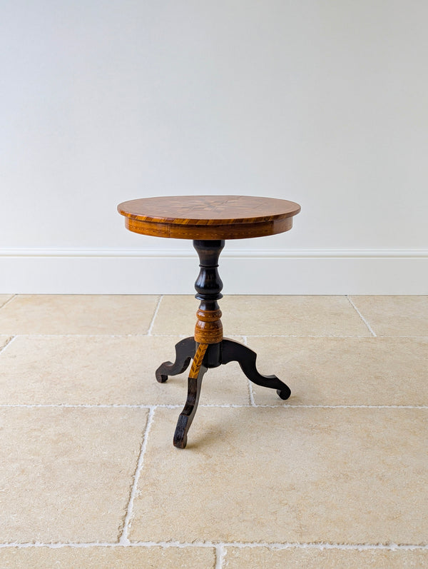 Antique Victorian Italian Marquetry Sorrento Table c.1880