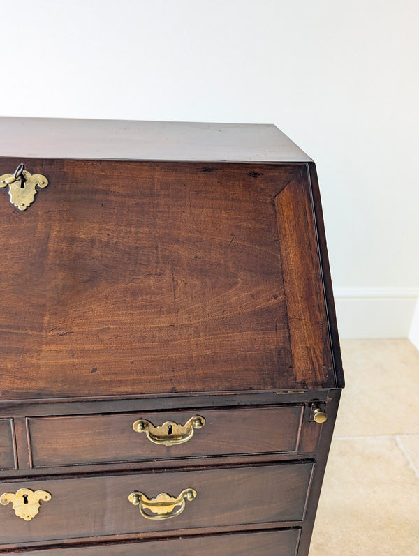 Antique George III Mahogany Bureau c.1770