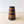Load image into Gallery viewer, Antique early Victorian coopered oak stick stand of tapered form with dark iron hoops and an integrated base.
