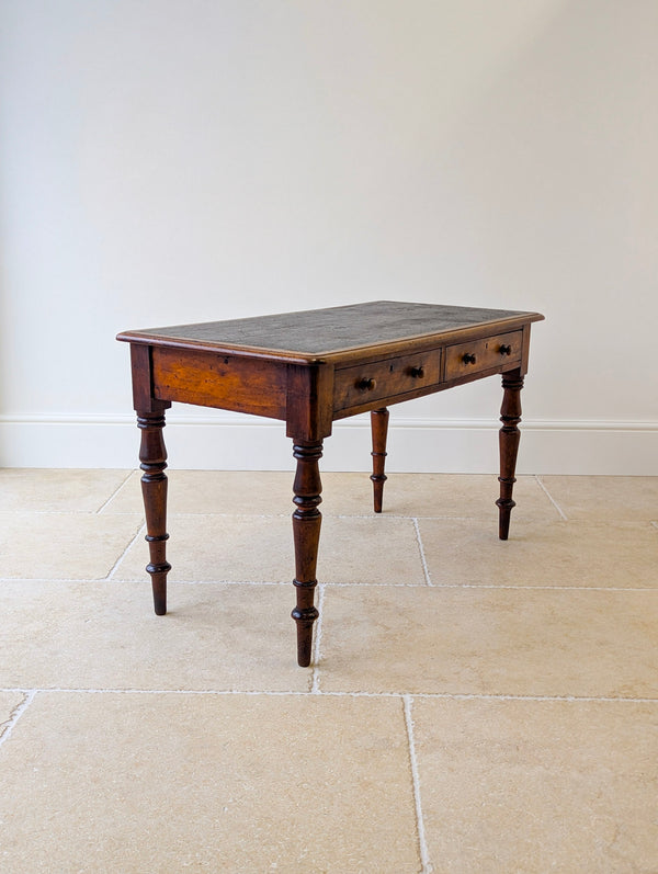 Antique Victorian Mahogany Writing Table c.1870