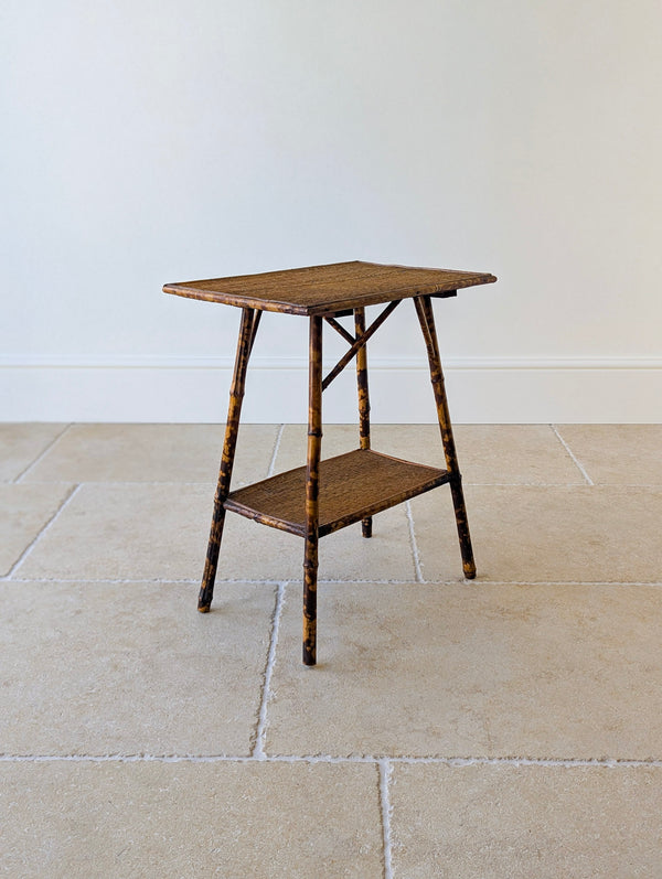 Antique Victorian Bamboo Occasional Table c.1890
