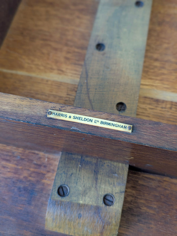 Antique Edwardian Arts & Crafts Oak Occasional Table c.1910
