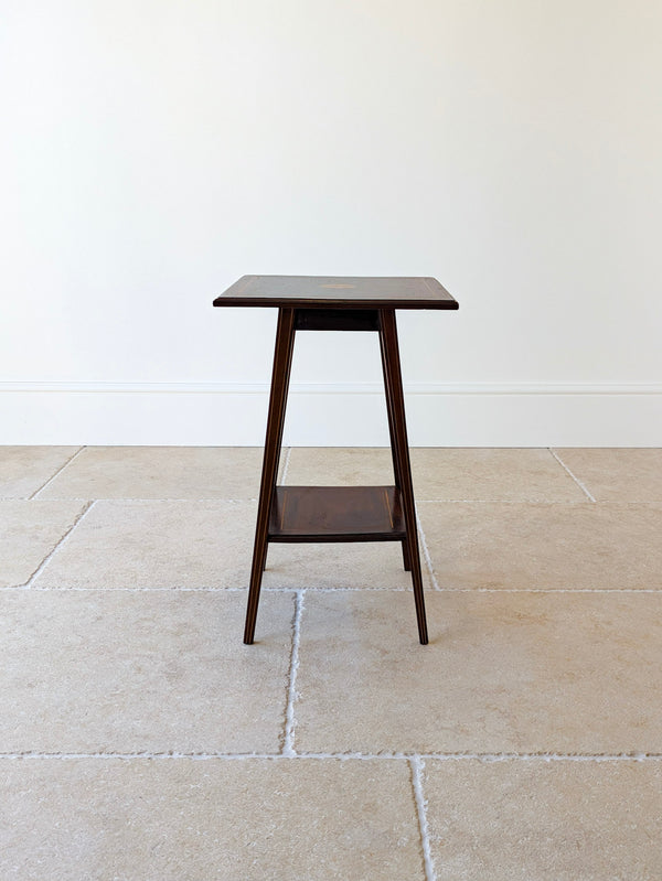 Antique Edwardian Inlaid Mahogany Occasional Table c.1905