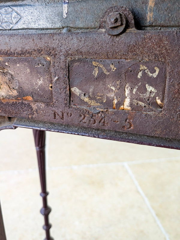 Antique Edwardian Aesthetic Movement Cast Iron Stick Stand by Coalbrookdale c.1905