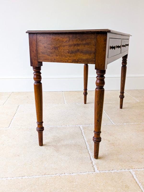 Antique Mid-Victorian Mahogany Writing Table c.1860
