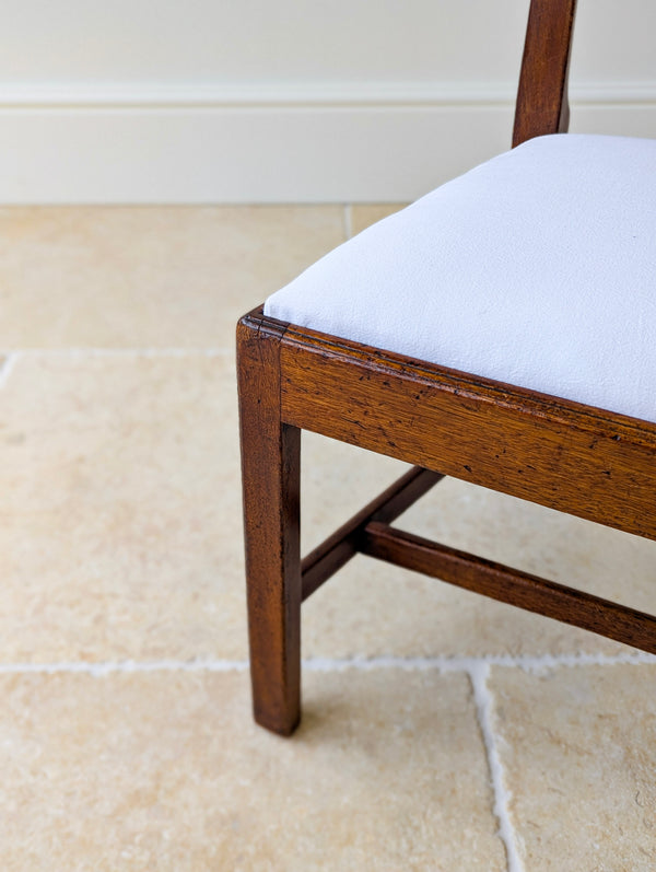 Set of Four Antique Georgian Chippendale Mahogany Dining Chairs c.1780