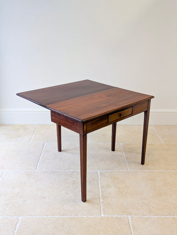 Antique Late Georgian Mahogany Tea Table c.1800