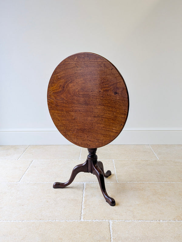 Antique Georgian Mahogany Birdcage Tripod Table c.1790