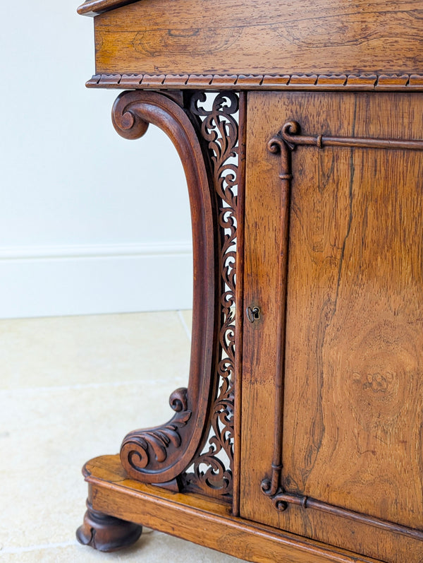 Antique William IV Rosewood Davenport Desk by W&C Wilkinson c.1835