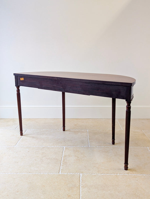 Antique Edwardian Mahogany Regency Style Console Table c.1905