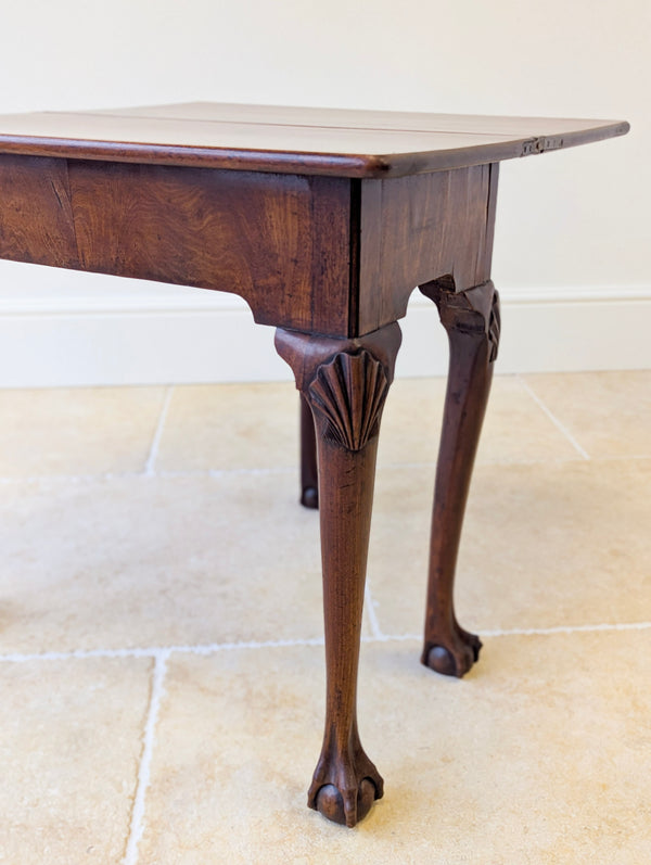 Antique Regency Mahogany Fold-Over Tea Table c.1810