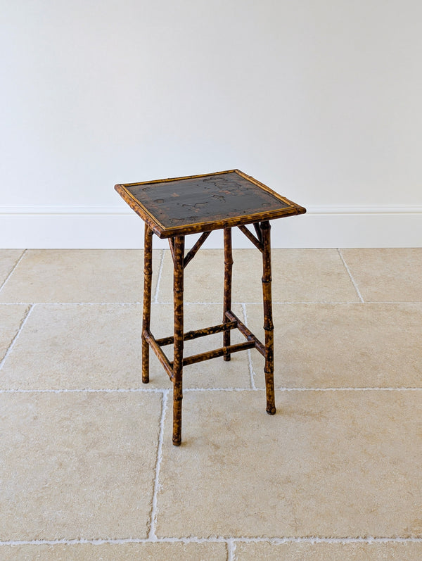 Antique Victorian Bamboo Occasional Table c.1890