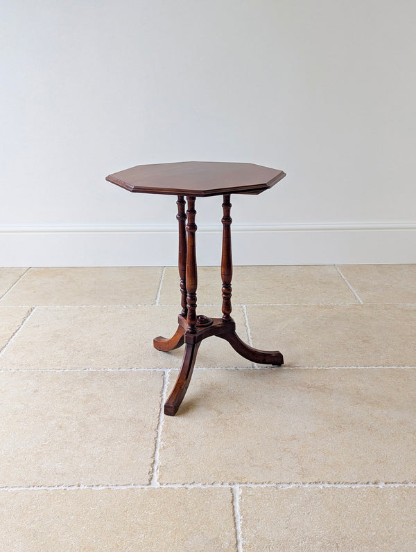 Antique Regency Mahogany Octagonal Occasional Table c.1820