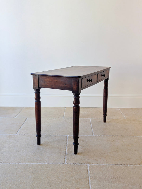 Antique Early Victorian Mahogany Writing Table c.1840