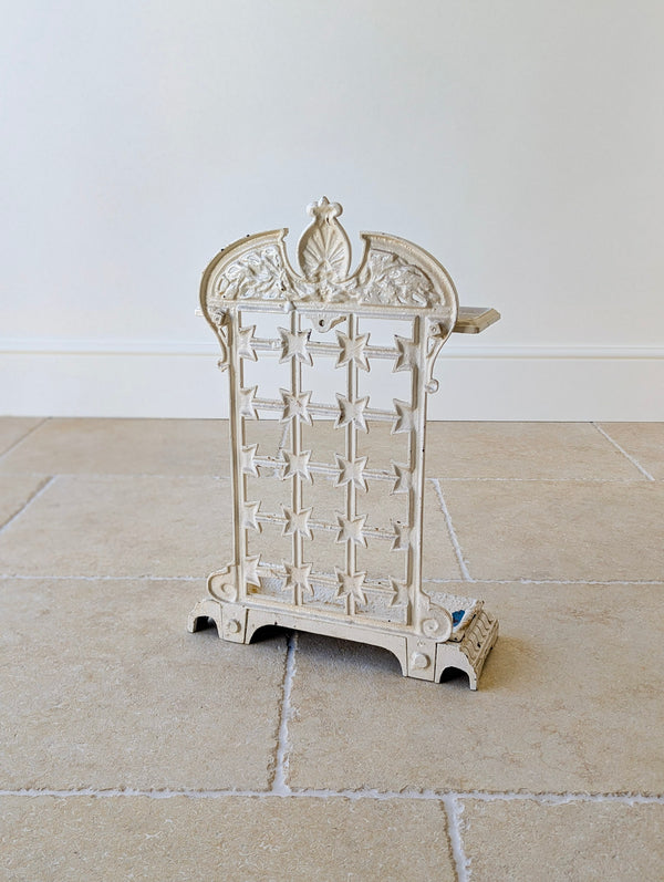 Antique Late Victorian Cast Iron Stick Stand by Coalbrookdale c.1890
