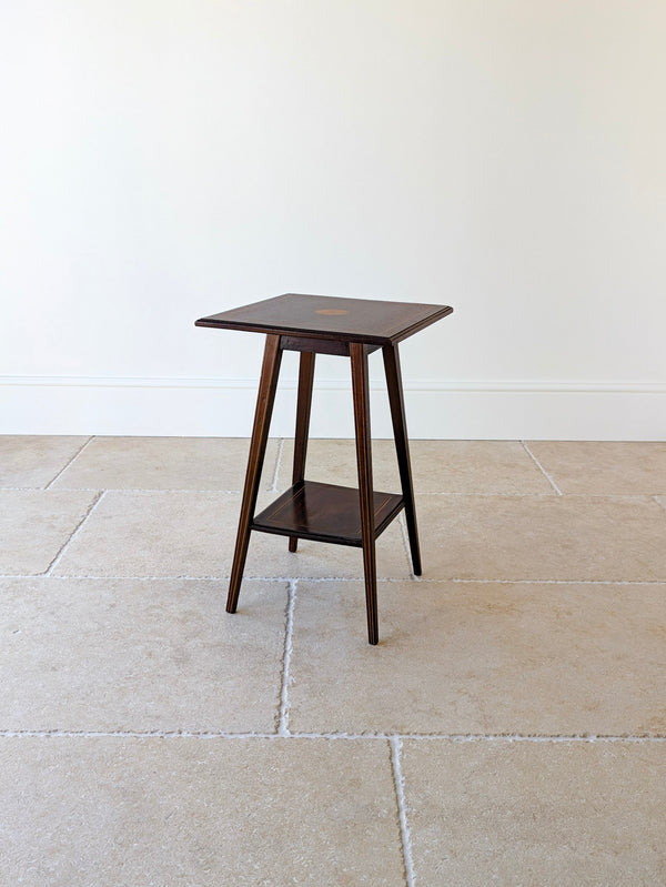 Antique Edwardian Inlaid Mahogany Occasional Table c.1905