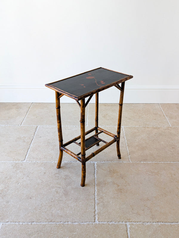 Antique Victorian Bamboo Occasional Table c.1890