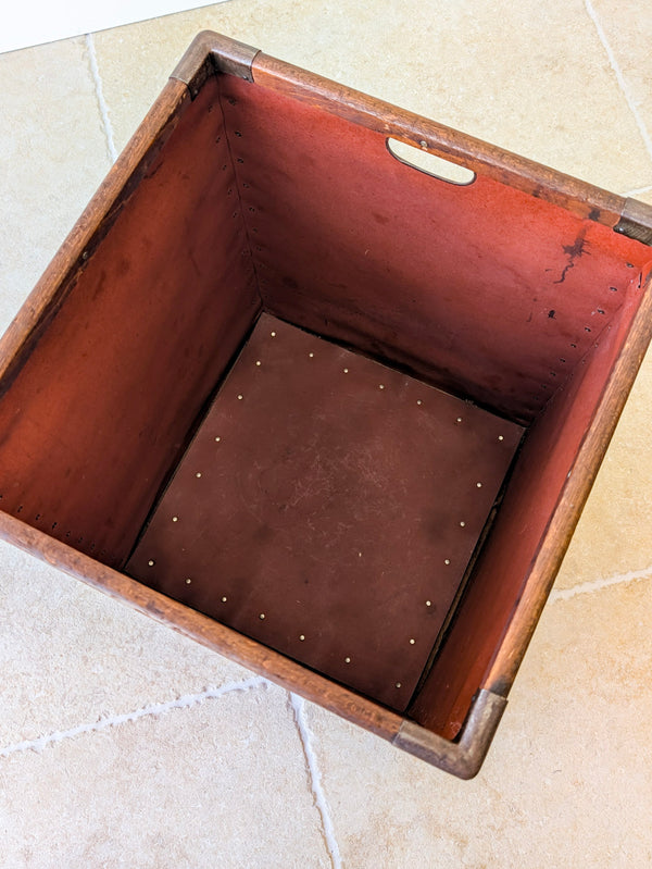 Antique Edwardian Industrial Mill Bin c.1910