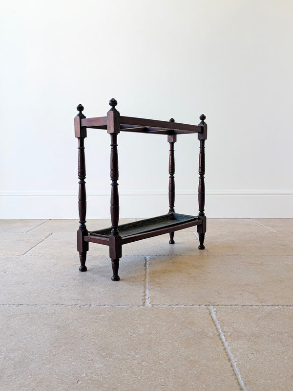 Antique Victorian Mahogany Stick Stand c.1850