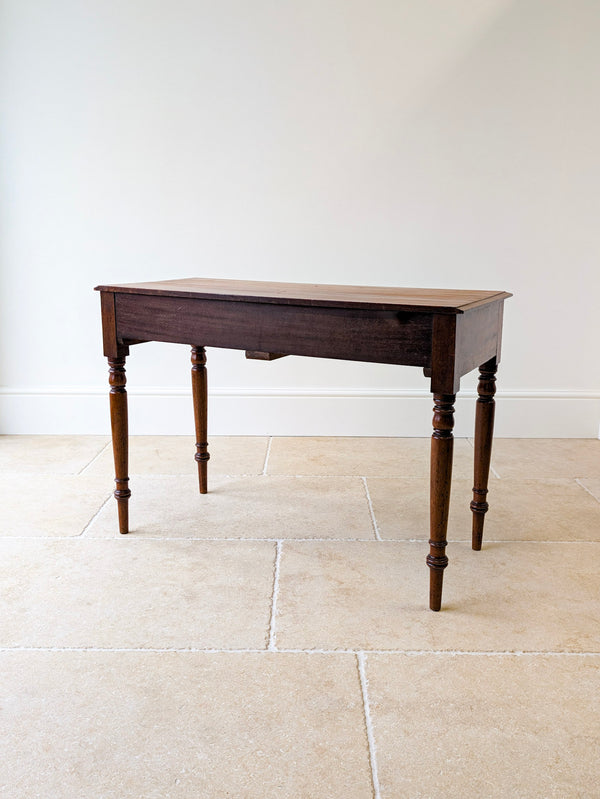 Antique Mid-Victorian Mahogany Writing Table c.1860
