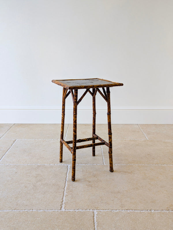 Antique Victorian Bamboo Occasional Table c.1890