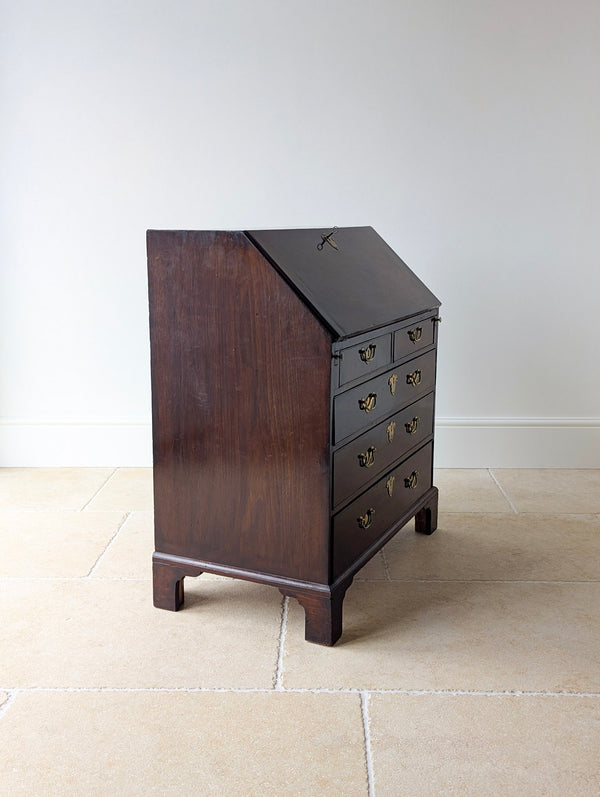 Antique George III Mahogany Bureau c.1770