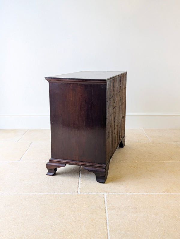 Antique George II Mahogany Chippendale Period Chest of Drawers c.1750