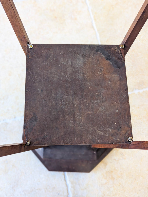 Antique Victorian Walnut Arts & Crafts Occasional Table c.1890