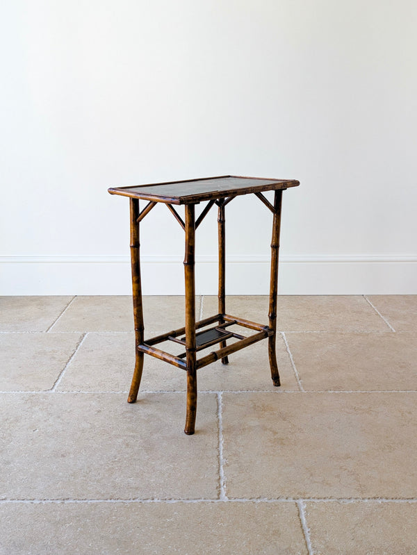 Antique Victorian Bamboo Occasional Table c.1890