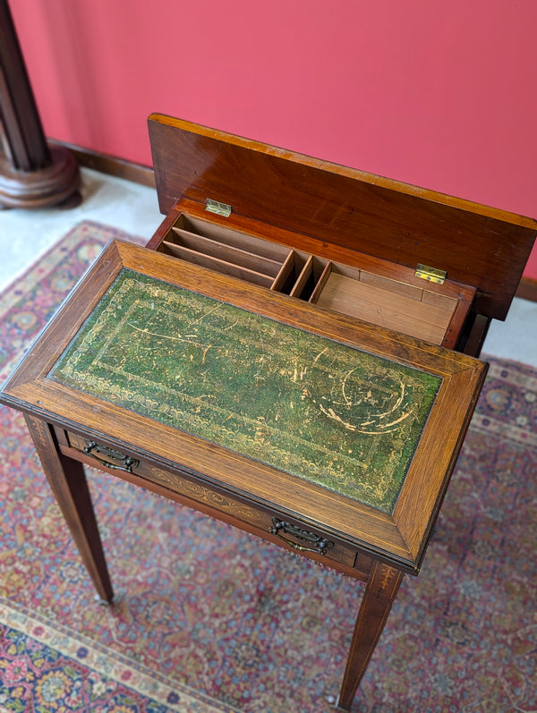 Antique Victorian Mahogany Metamorphic Writing Desk